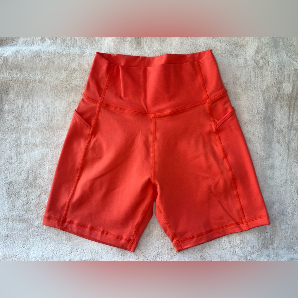 Muscle Nation Signature Pocket Shorts SMALL Ember